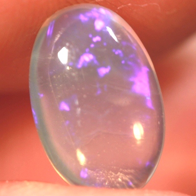 SOLID CRYSTAL OPAL Pretty purple 